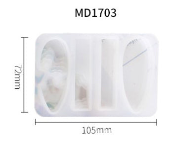 Island Moulds DIY Silicone Resin Moulds Epoxy Casting