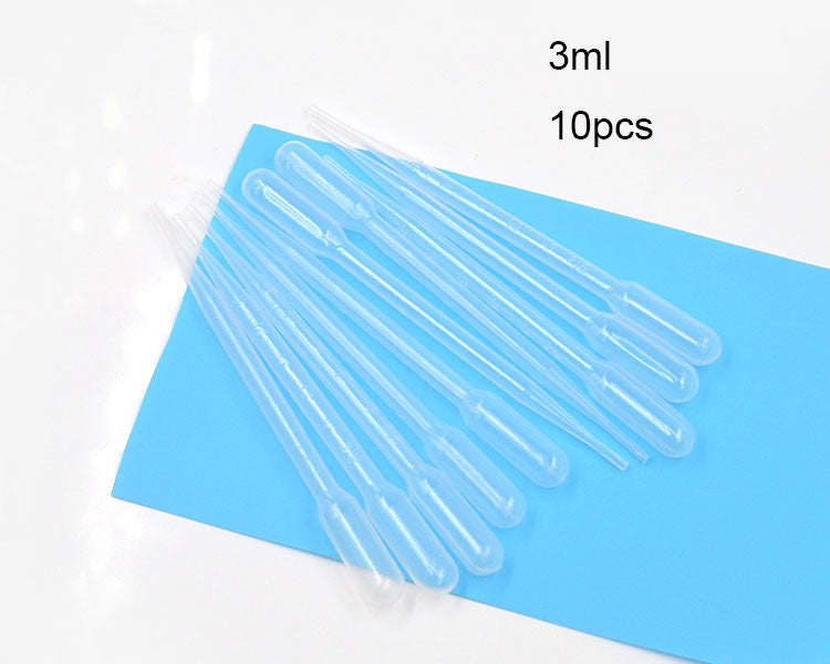 3ml Plastic Pipettes Droppers (10 Pcs)