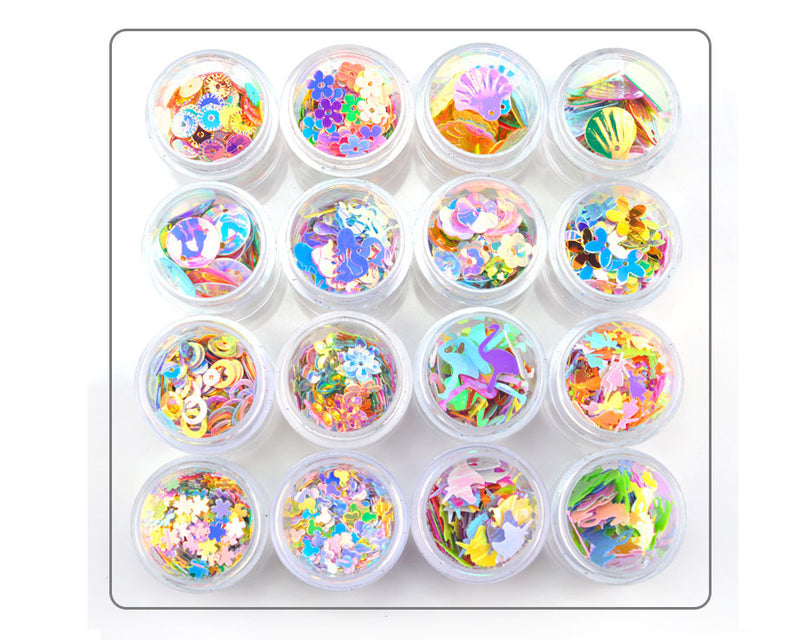 Resin Glitter Sequin, Filler Sequins, Epoxy Resin Fillers for Resin Crafts Beginners, Resin Decoration Accessories Kit
