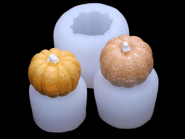 Epoxy Resin Candle Moulds - Pumpkin