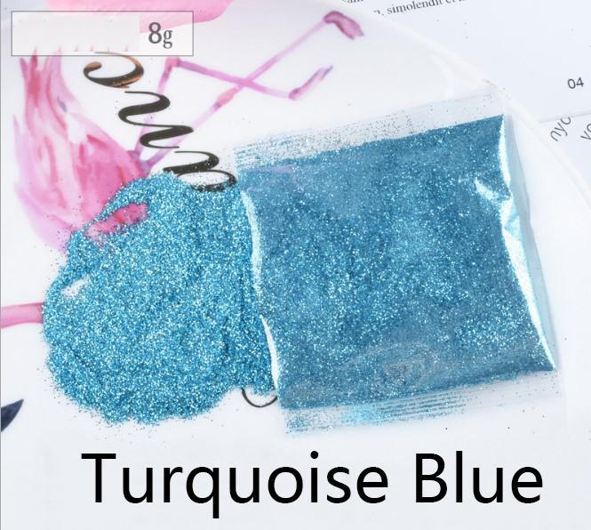 23 Colour Fine Glitter 8g per bag