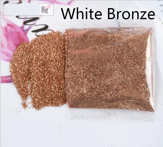 23 Colour Fine Glitter 8g per bag