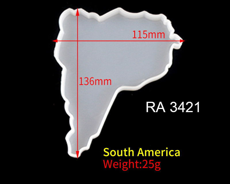 World Map Moulds - South America