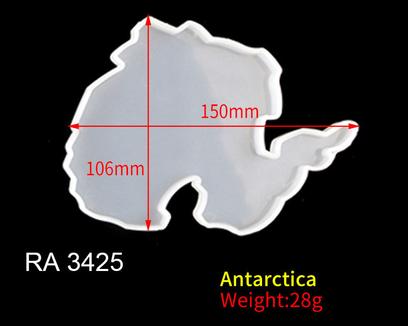 World Map Moulds - Antarctica