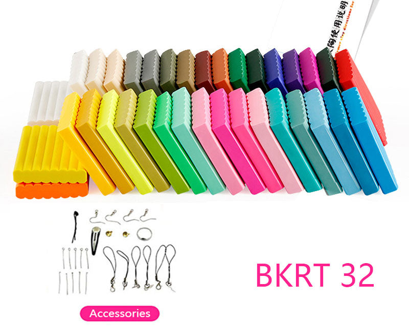 Polymer Clay Oven Bake Clay Modelling Clay - 36 Colors
