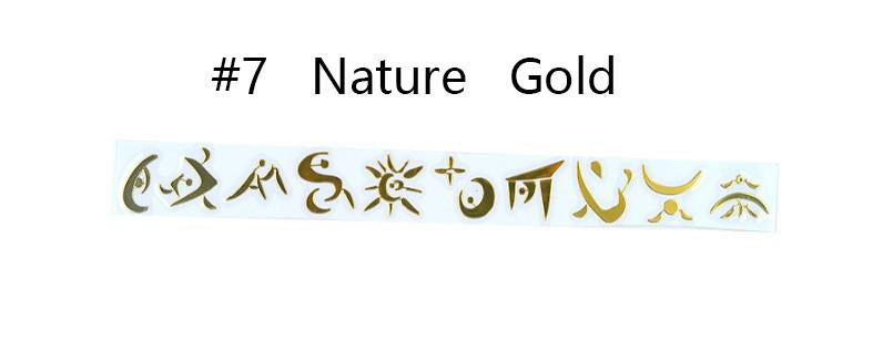 Metal Stickers for Resin Filler Crystal Pyramid Energy Generator Orgonite Pyramid Crafting Jewelry Making Accessory