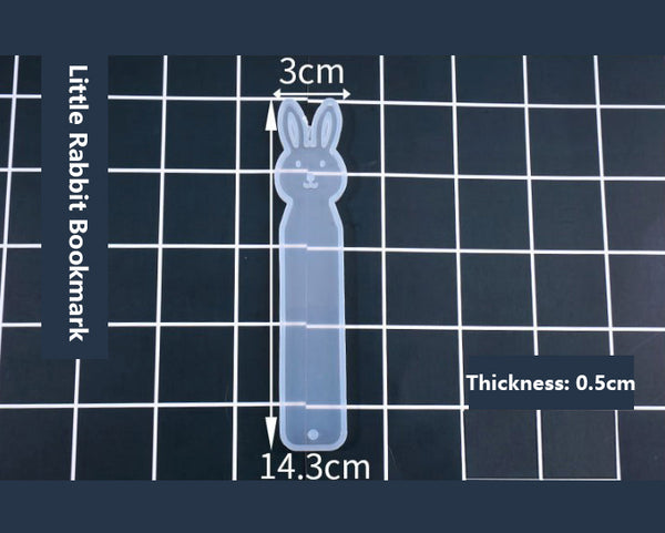 DIY Bookmark Resin Moulds Jewelry Making DIY Craft Tools - Little Rabbit