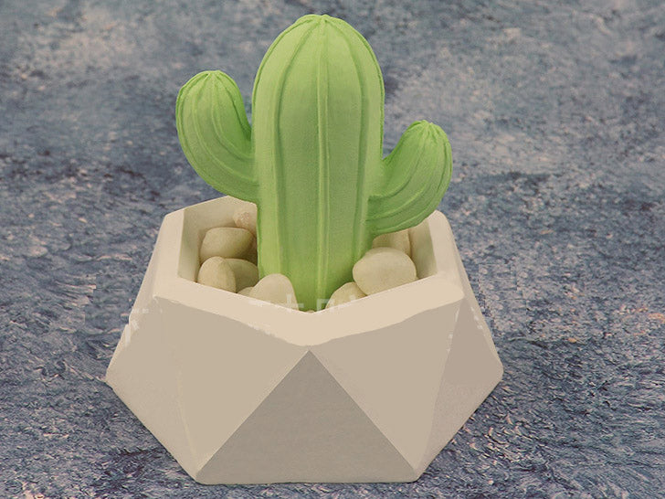 Cactus Moulds for NON-TOXIC COMPOSITE RESIN Jesmonite, Aqua Resin, Bramblier and Cement