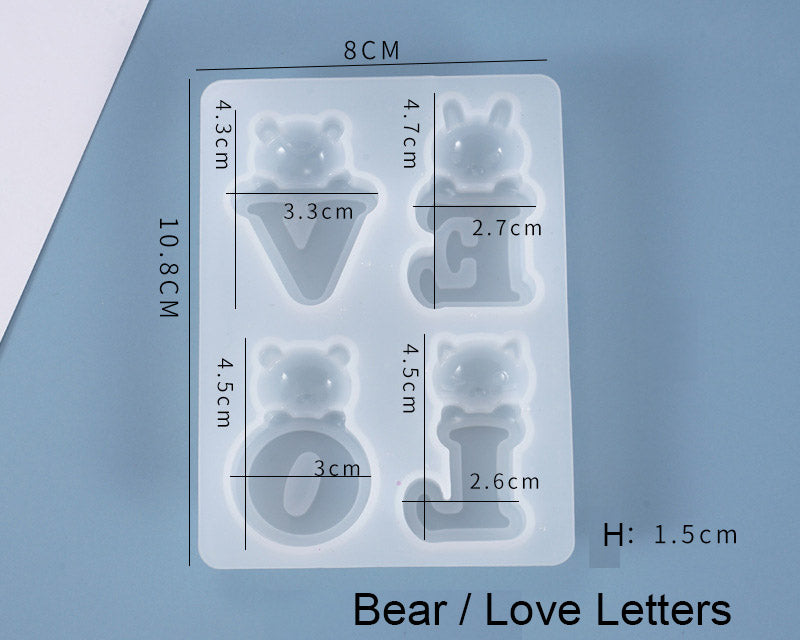 Mickey Mouse Bear Moulds
