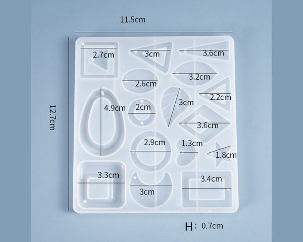 Pendant Silicone Moulds - 1