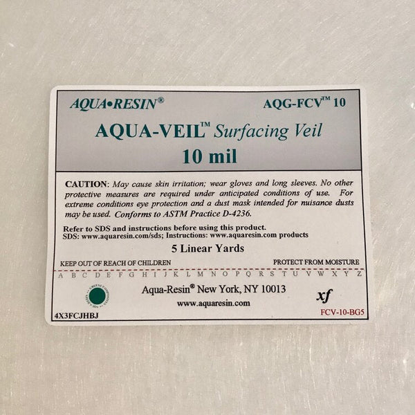 Aqua-Veil™  10 mil (5 yd) Surfacing Veil