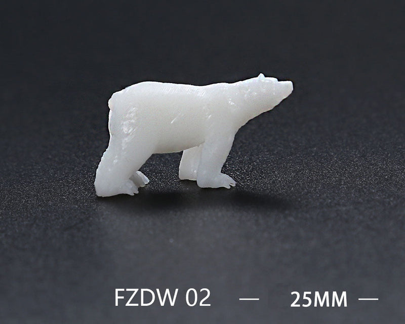 3D Model Resin Mould Decoration Resin Filler Simulated - Polar Bear