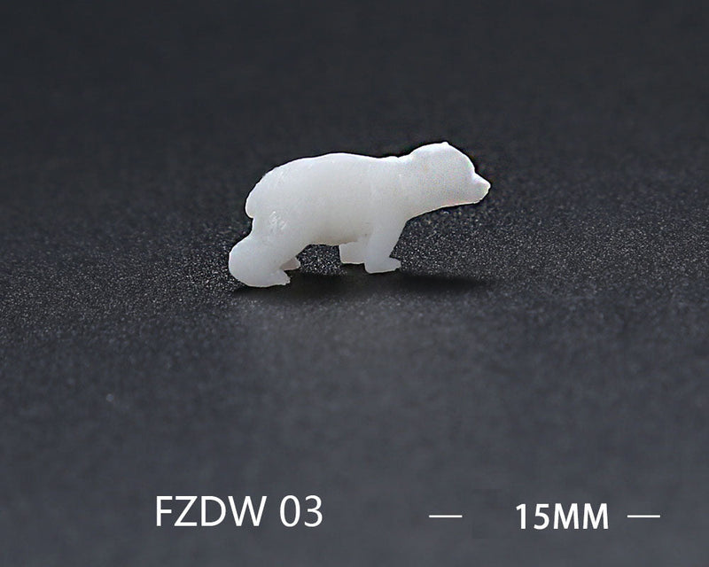 3D Model Resin Mould Decoration Resin Filler Simulated - Polar Bear