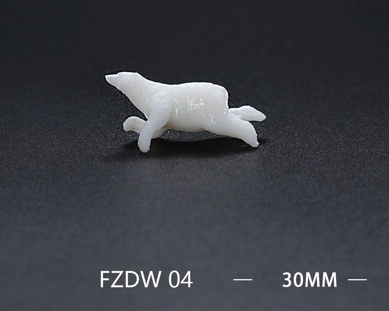 3D Model Resin Mould Decoration Resin Filler Simulated - Polar Bear