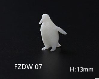 3D Model Resin Mould Decoration Resin Filler Simulated - Penguin