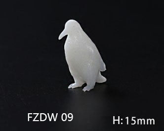 3D Model Resin Mould Decoration Resin Filler Simulated - Penguin
