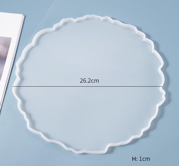 Geode Agate Tray Moulds