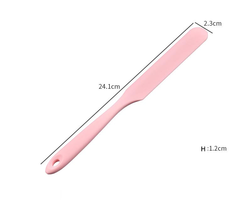 Mixing Stick Silicone Mould Reinforced Extended Cream Cake Mixing Scraper - BPA Free, Food Grade Material
