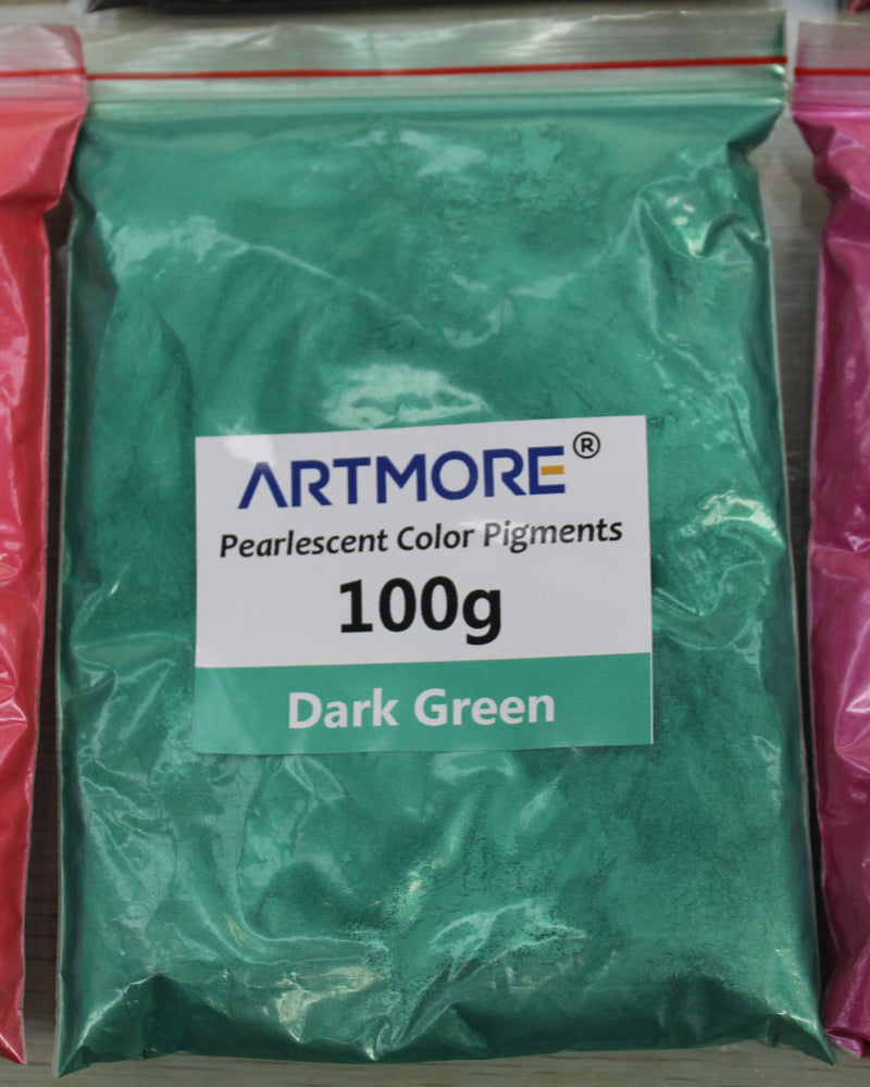 Mica Powder / Pearlescent Color Pigments for Epoxy Resin- 100g each