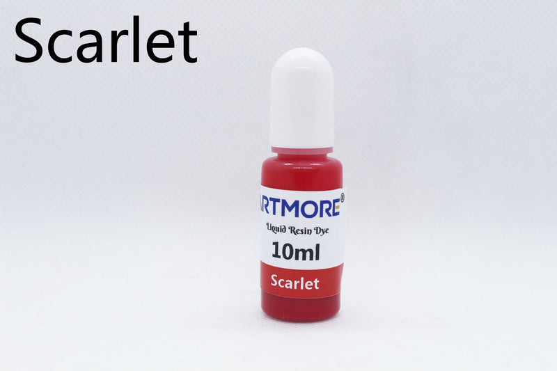 Liquid Epoxy Resin Dye Translucent Colour - 10ml each