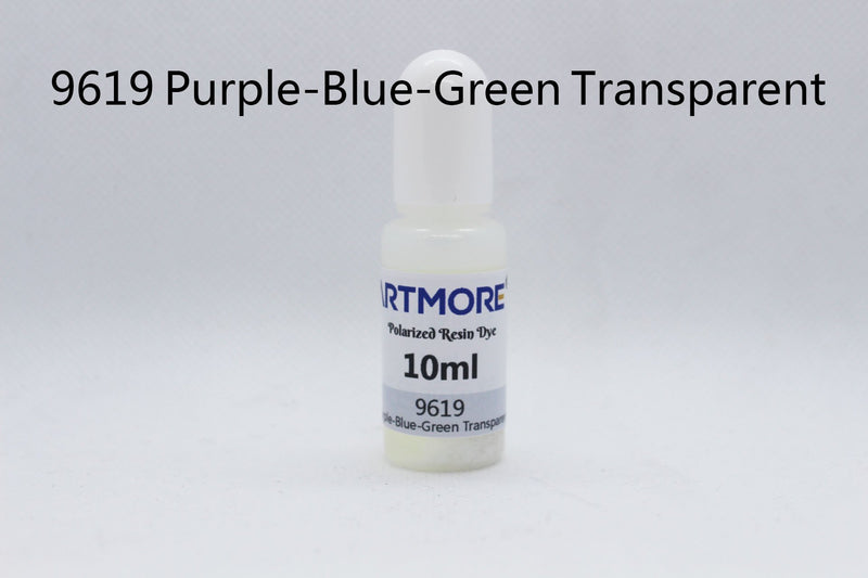 Liquid Epoxy Resin Polarized Resin Dye - 10ml each