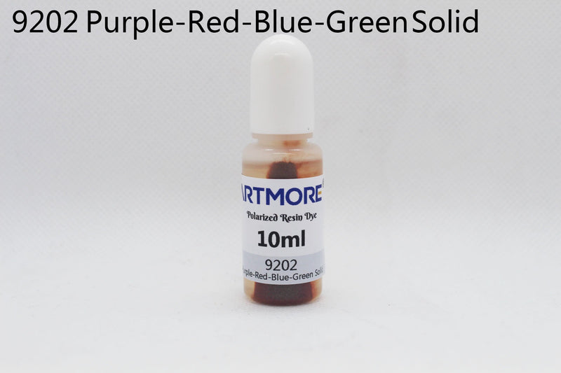 Liquid Epoxy Resin Polarized Resin Dye - 10ml each