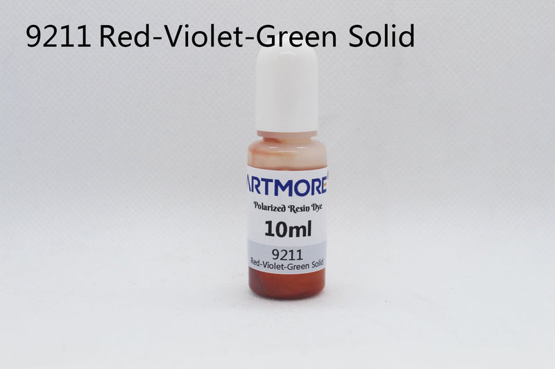 Liquid Epoxy Resin Polarized Resin Dye - 10ml each