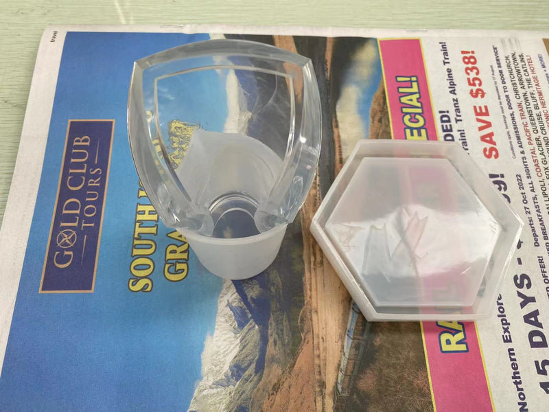 Crystal Clear Art Epoxy Resin - 3 : 1 by Weight 1kg Kit - Soft Type