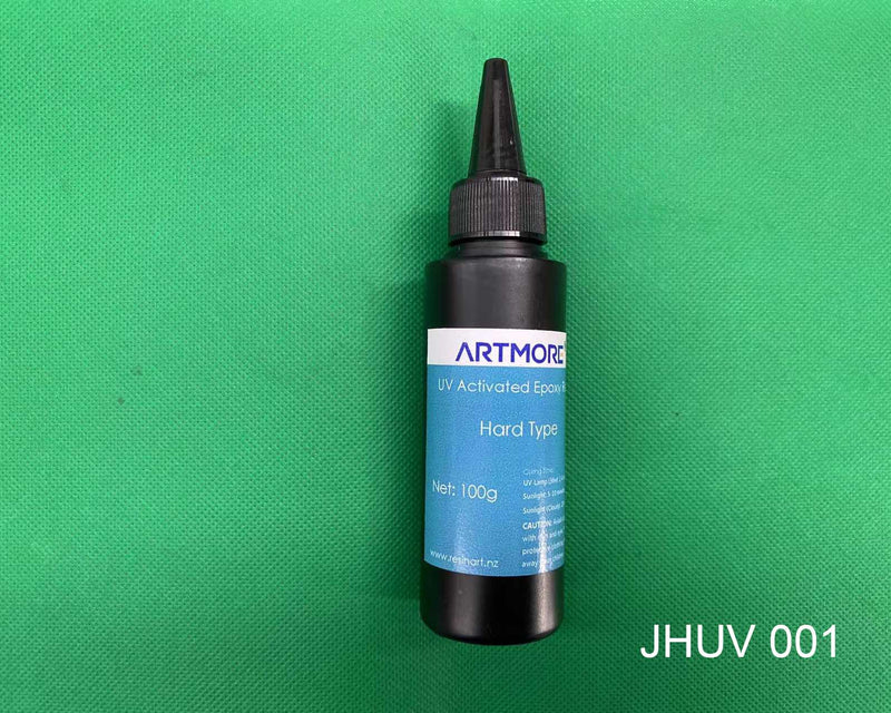 UV Activated Art Resin - Hard Transparent UV Epoxy Resin Crystal Clear Glue Sunlight Ultraviolet Curing Resin Liquid Glue for DIY Crafts -02