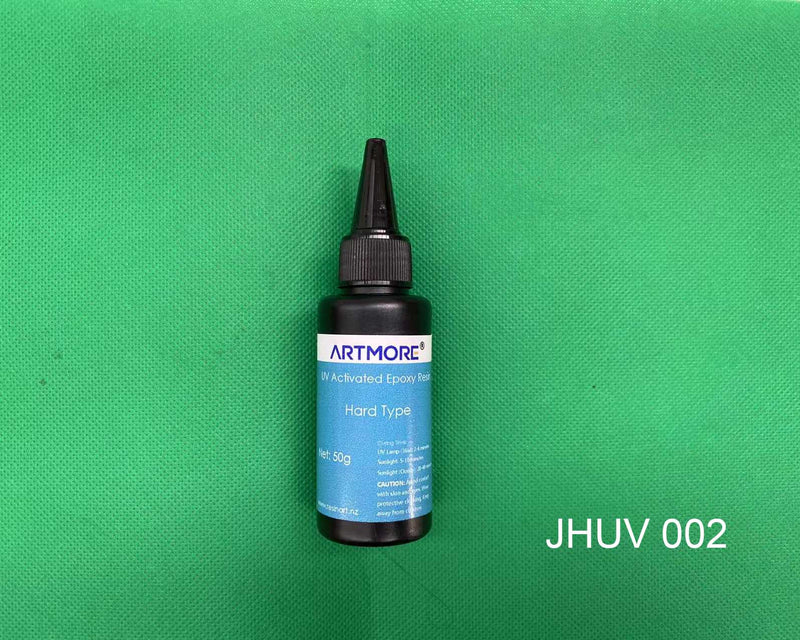 UV Activated Art Resin - Hard Transparent UV Epoxy Resin Crystal Clear Glue Sunlight Ultraviolet Curing Resin Liquid Glue for DIY Crafts -02