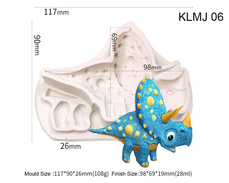 Dragon / Dinosaur Moulds - Easter