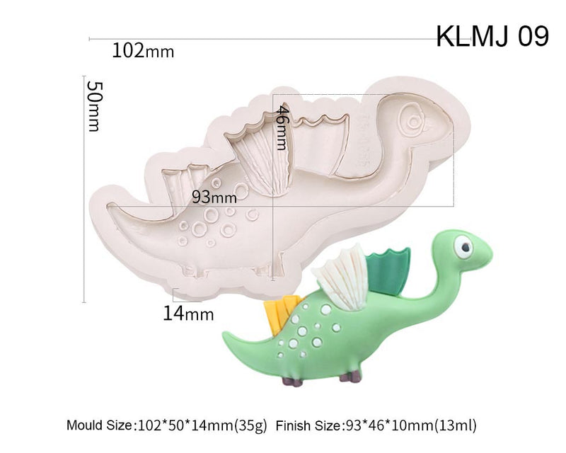 Dragon / Dinosaur Moulds - Easter