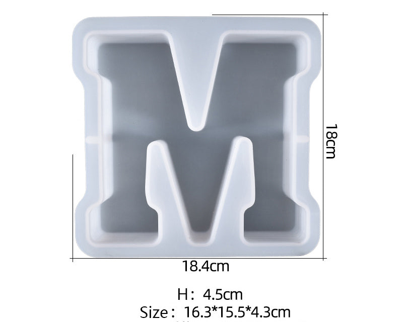 Alphabet Letter Moulds - Individual - Super Large