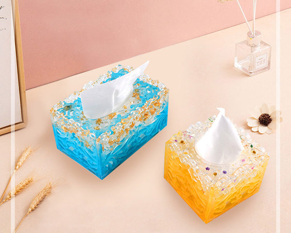 Tissue Box Moulds Set for DIY Craft and Resin Art