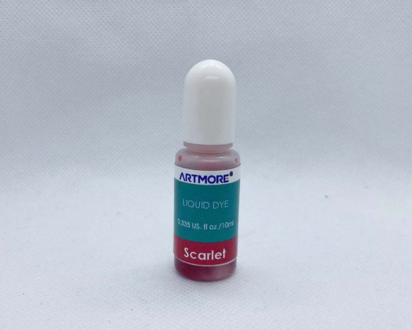 Liquid Dye  Solid Colour- 10ml each for Ecrylimer - Not To Be Used With Resin