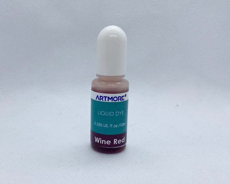 Liquid Dye  Solid Colour- 10ml each for Ecrylimer - Not To Be Used With Resin