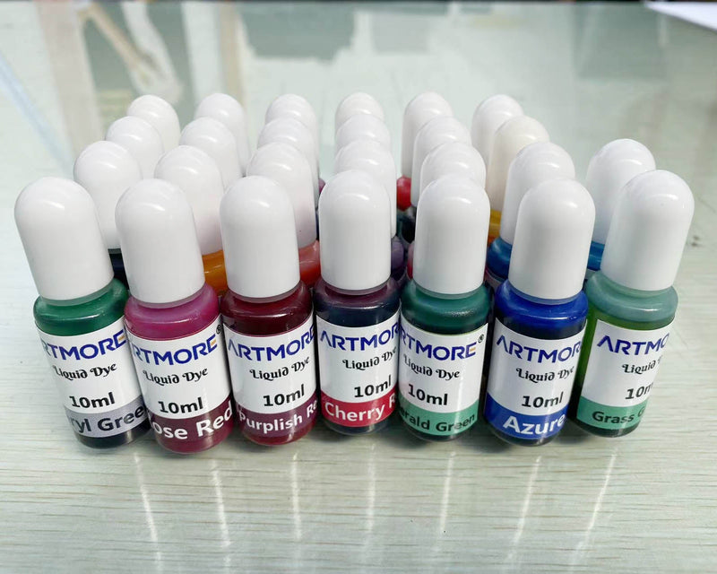Liquid Epoxy Resin Dye Translucent Colour - 10ml each