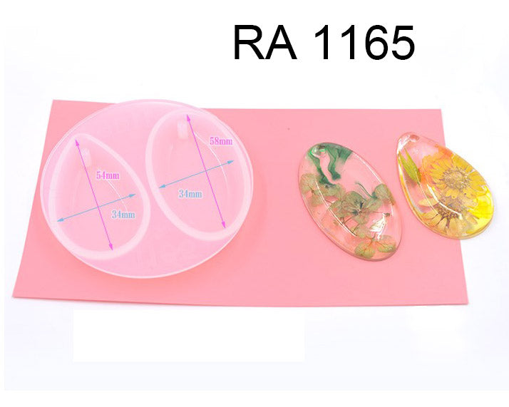 Geometric / Geometry Pendant Silicone Moulds - 2