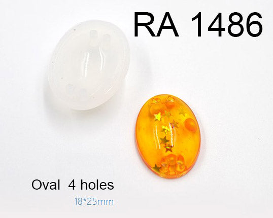 Geometric / Geometry Pendant Silicone Moulds - 2