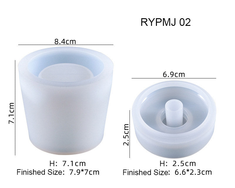 Bottle Container Resin Mould for Hand Cream, Hand Wash, Body Wash, Shampoo, Soap Fragrance