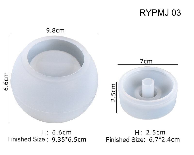 Bottle Container Resin Mould for Hand Cream, Hand Wash, Body Wash, Shampoo, Soap Fragrance