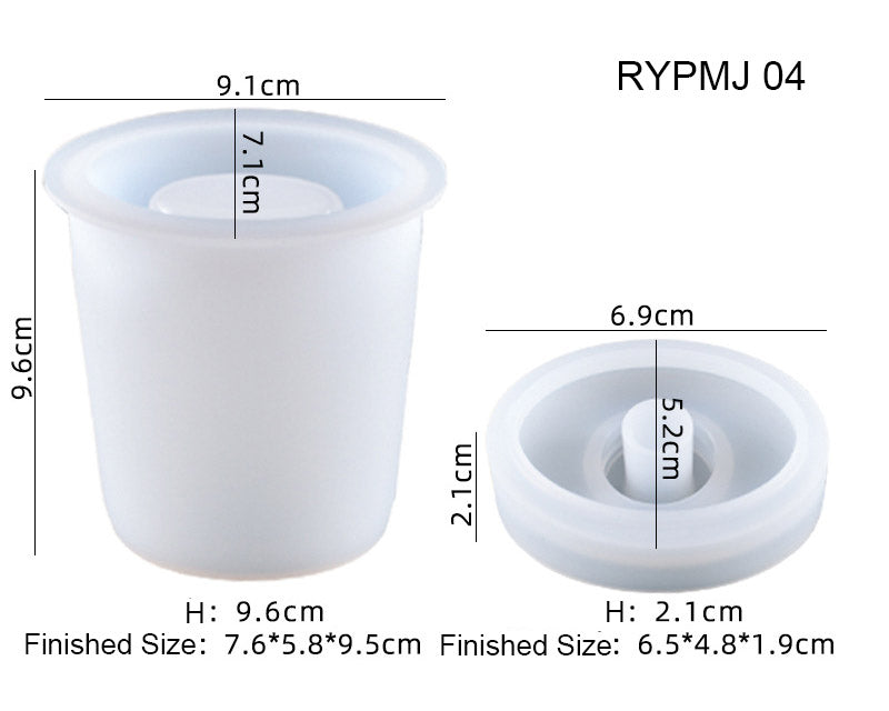 Bottle Container Resin Mould for Hand Cream, Hand Wash, Body Wash, Shampoo, Soap Fragrance