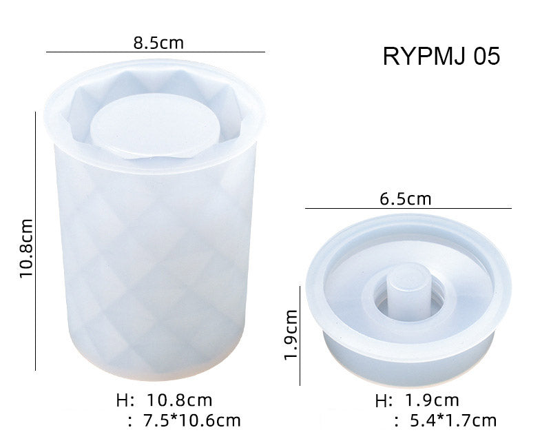 Bottle Container Resin Mould for Hand Cream, Hand Wash, Body Wash, Shampoo, Soap Fragrance