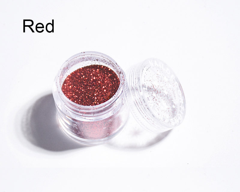 22 Colour Fine Glitter 10g per bag