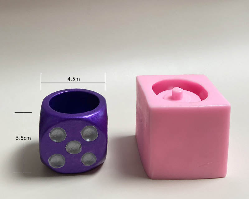 Dice Silicone Resin Casting Moulds for Resin Lovers Table Games DIY Making - JUMBO!
