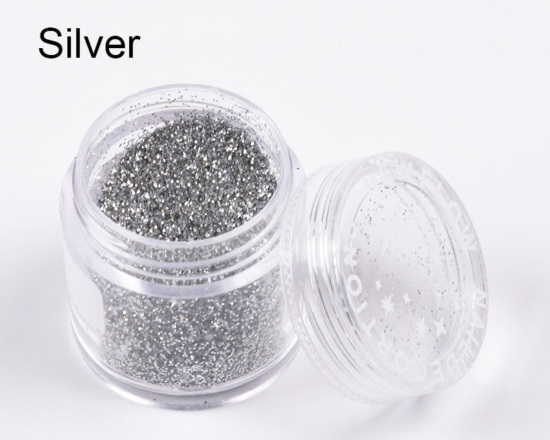 22 Colour Fine Glitter 10g per bag