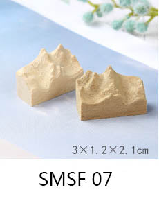 Fake Mountain  Resin Epoxy Craft Wood Natural Snow Mountain Dried Flower Resin Decorative Craft DIY Ring Pendant Micro Landscape Making for Jewelry