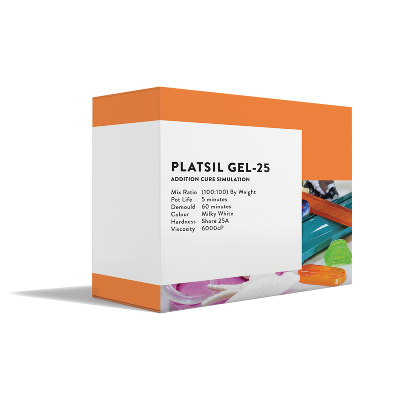 PLATSIL GEL-25 PROSTHETIC GRADE SILICONE - 1kg