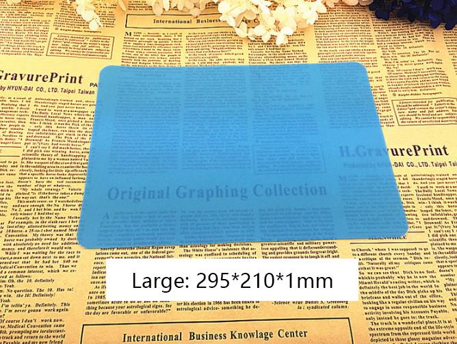 Non-Stick Silicone Mats for Crafts, Liquid, Resin Jewelry Casting Moulds Mat, Multi-Purpose Food Grade Silicone Placemat