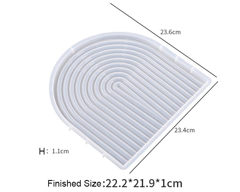 Serving Board Coaster Tray Resin Candle Moulds